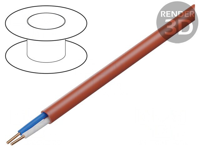 Cablu de Control HTKSH 1x2x1,4mm LSZH Cu