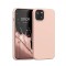 Husa iPhone 15 Plus Silicon Liquid Peach