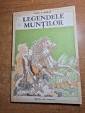 carte pentru copii - flegendele muntilor - din anul 1980
