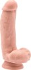 Dildo Realist Natural 13.5cm cu Ventuza - Textura Reală, PVC Fără Ftalați - Pentru Plăcere Intensă