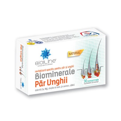 BIOMINERALE PAR SI UNGHII 30CPR foto