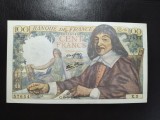 FRANȚA 100 FRANCI 1942 DESCARTES SUPERBĂ RARĂ