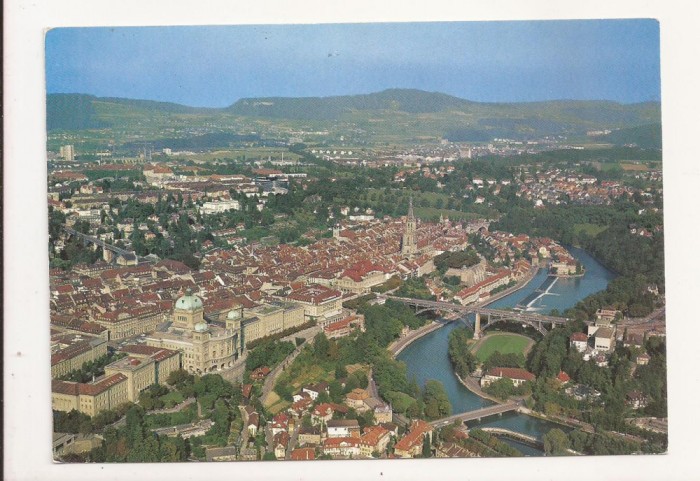 FG3 - Carte Postala - ELVETIA - Bern, Bundeshaus und Munster, circulata