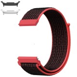 Curea material textil, compatibila cu Samsung Galaxy Watch9 44mm, Barn Red