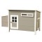 Kerbl Coteț de găini ECO Barney, gri și alb, 137 x 73 x 83 cm, plastic 423474