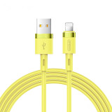 Joyroom USB - Cablu Lightning 2,4A 1,2 M (S-1224N2 Galben) 6941237109316