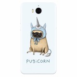 Husa silicon pentru Huawei Y6 2017, Pugicorn