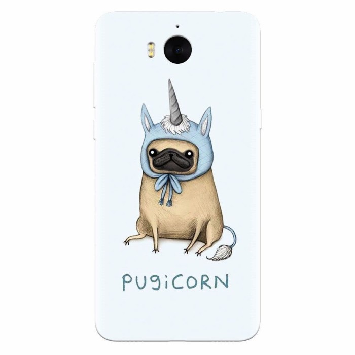 Husa silicon pentru Huawei Y6 2017, Pugicorn