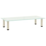 vidaXL Suport TV, mătuit, 80 x 35 x 17 cm, sticlă securizată 322765