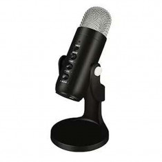 Microfon profesional plug and play 48kHz cu reducere inteligenta a zgomotului