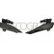 Set 2 buc Ornament far fata PEUGEOT 4008, 04.2012-, model : GT, lucios; negru; complet,