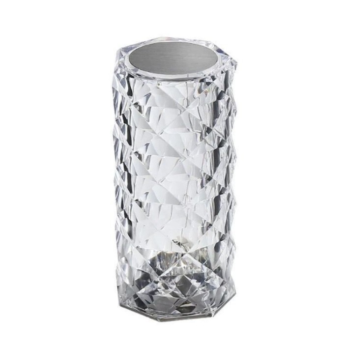 Lampa de masa decorativa cu LED &quot;Crystal&quot; Touch Design culoare RGB