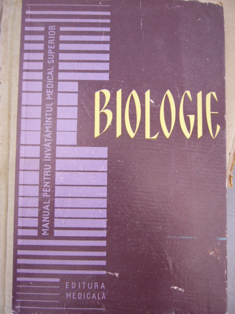 myh 48s - Biologie - Manual pentru invatamantul medical superior - ed 1963