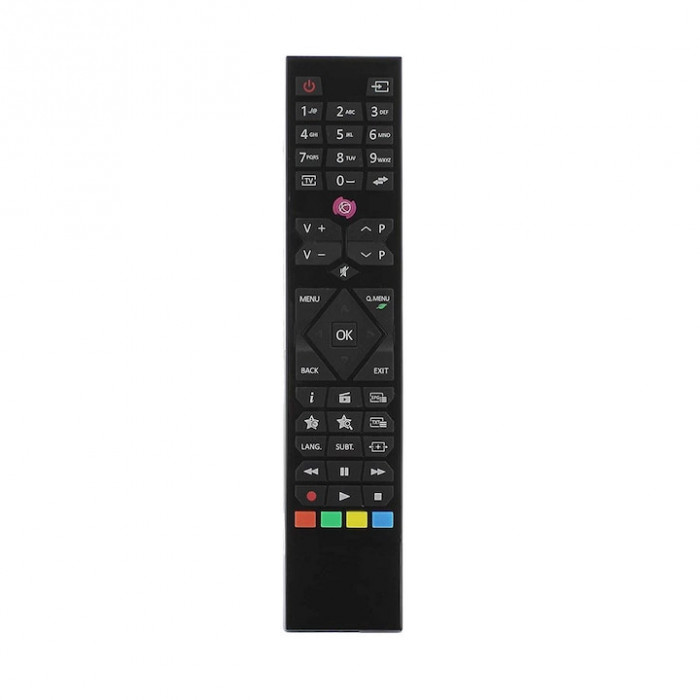 Telecomanda compatibila cu televizoarele LCD, LED Vestel, elSales ELS-VST1, negru