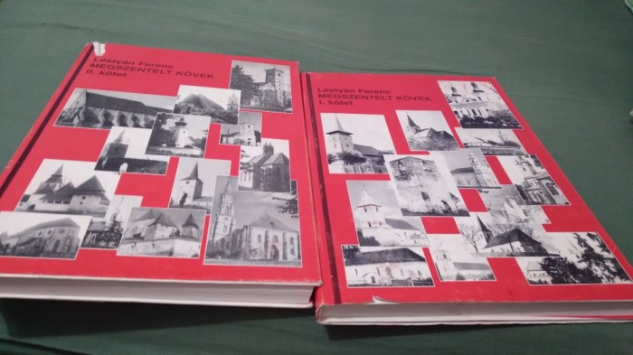 LESTYAN FEREND -MEGSZENTELT KOVEK VOL 1+2 KOTET FORMAT MARE CARTONATA SUPRACOPERTA