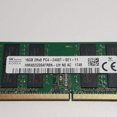 Memorie laptop Hynix 16GB DDR4 PC4 2400Mhz SODIMM - HMA82G26AFR8N