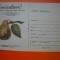 HOPCT 448 U POMICULTORI-RAPANUL LIVEZILOR - CARTE POSTALA -BULETIN AVERTIZARE -MINISTERUL AGRICULTURII-NECIRCULATA