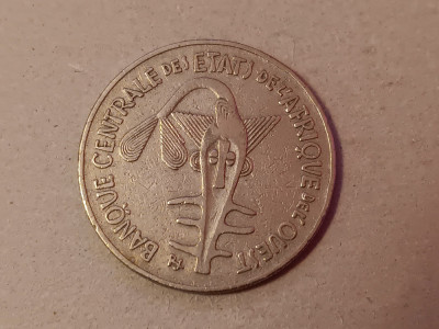 M3 C50 - Moneda foarte veche - Africa de Vest - 100 franci - 1989 foto