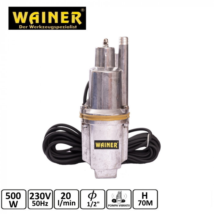 Pompa submersibila apa curata 500W 20l min 70m WAINER WP4