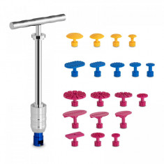 Dispozitiv pentru indreptat tabla caroseriei 19 adaptoare MSW-DENTPULLER.SET6 10060792 MSW