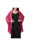 Șal Pashmina de nuntă pentru femei, gros, elegant, de seară, stola &ndash; o singură mărime