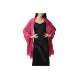 Șal Pashmina de nuntă pentru femei, gros, elegant, de seară, stola &ndash; o singură mărime