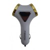 Incarcator auto pentru telefoane sau tablete , forma tip Y , 4 USB , elSales , alb
