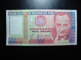 PERU 50.000 INTIS 1988 UNC