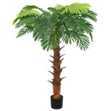 Palmier cycas artificial cu ghiveci, verde, 160 cm GartenMobel Dekor