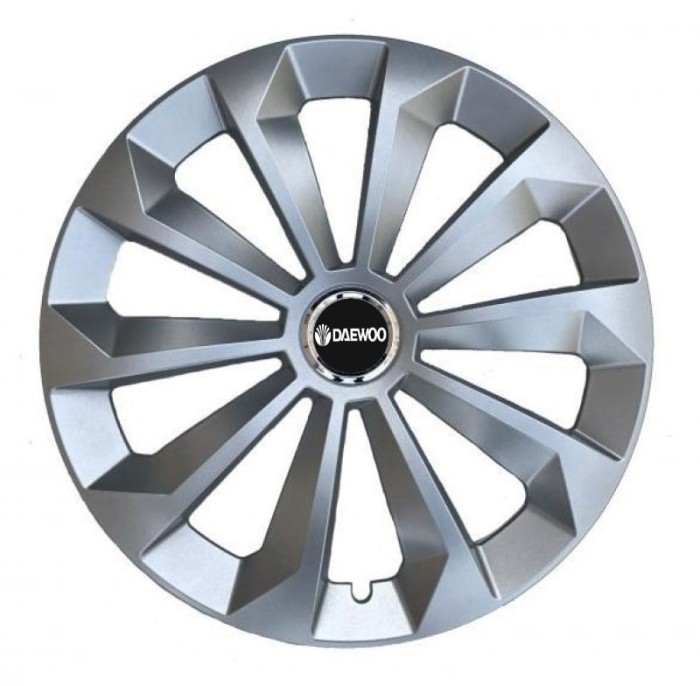 Set 4 Capace Roti, potrivite jantelor de R14, pentru Daewoo, model fame cromat