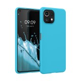 Cumpara ieftin Husa pentru Xiaomi Mi 11 Lite 5G, Silicon, Albastru, 54726.223, kwmobile, Carcasa