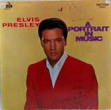 Elvis Presley &lrm;&ndash; A Portrait In Music VG+ / VG vinil, LP, disc rock &amp; roll _ RCA, Germania, 1978