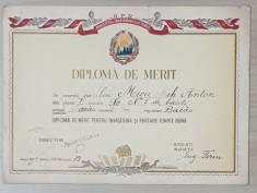 Diploma de merit RPR foto