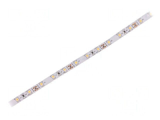 Bandă LED alb cald 3528 12V 60 LED/m 8mm IP20
