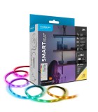 Banda LED Smart Modee 12W senzor de miscare cu telecomanda 2700K +RGB 480lm IP20 3m MSL-LS12W3MRGB2700KS-R