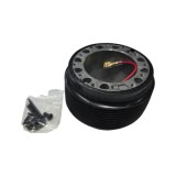 Butuc Volan Adaptor Compatibil VW Golf 3 &ndash; Prindere &icirc;n 6 Puncte, Aluminiu Dur, Cu Șuruburi Incluse, Volkswagen, GOLF III (1H1) - [1991 - 1998]