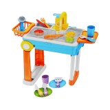 Cumpara ieftin Play set bucatarie, in troller, 7Toys