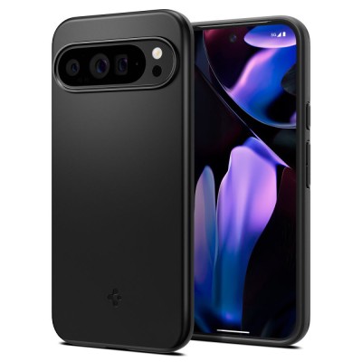 Husa Google Pixel 9 Pro XL Spigen Thin Fit, negru foto