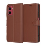 Husa Motorola Moto G05 Asteroid GSM Leather Folio, maro
