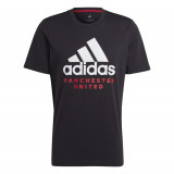 Manchester United tricou de bărbați DNA Graphic black - M, Adidas
