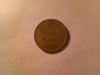 Moneda Romania 5 Bani 1954 RPR bronz , cal.Buna