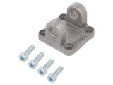 Furcă spate 125mm PNEUMAT XCF/125 cu 4 șuruburi - Kit complet