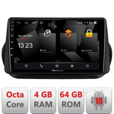 Navigatie Peugeot Bipper, Citroen Nemo, Fiat Qubo 2008-2017 Android radio gps internet quad core 4+64 carplay android auto CarStore Technology foto