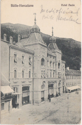 CP Baile Herculane Hotel Dacia ND(1929) foto