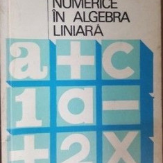 Metode numerice in algebra lineara- C.Mihu