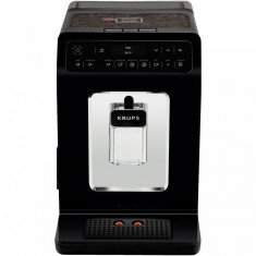 Espressor automat Krups Evidence EA8908, 1450W, 15 bari, rezervor boabe 260g, rezervor apa 2.5L, rasnita 3 nivele, Negru