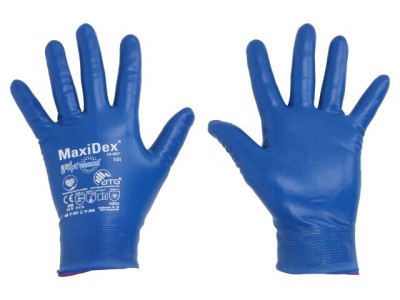 Mănuşi de protecţie MaxiDex&amp;reg; albastră, Dimensiune 7 foto
