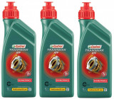 Set 3 Buc Ulei Transmisie Automata Castrol Transmax Atf Dx III Multivehicle 1L 15D675