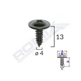 Surub Cu Cap Incrucisat Diametru 4Mm Set 10 Buc 135974 C60461-RMX