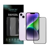 FOLIE STICLA Spacer pentru Iphone 14 Plus, grosime 0.3mm, acoperire totala ecran, strat special anti-ulei si anti-amprenta, Tempered Glass, sticla 9D,